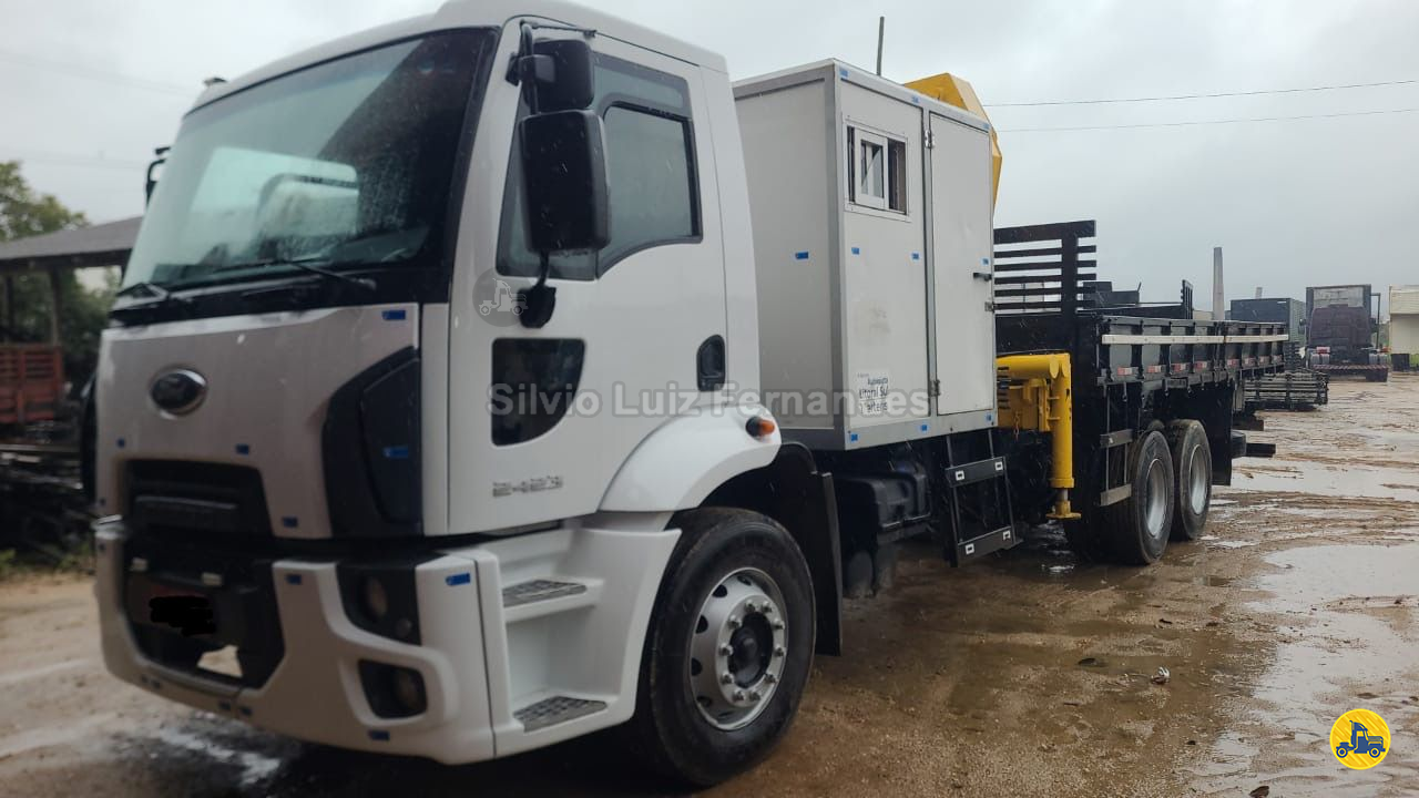 CAMINHAO FORD CARGO 2423 Chassis Truck 6x2 Silvio Caminhões TUBARAO SANTA CATARINA SC